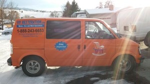 Flood Damage Restoration Van